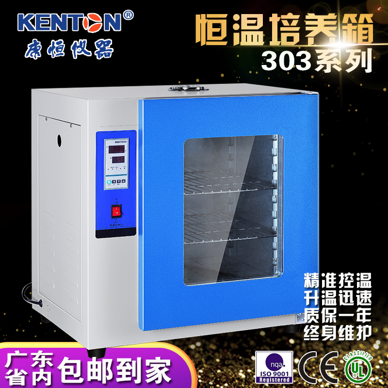 电热恒温培养箱 微生物培养箱 腹透液 催芽箱 康恒原厂货 303系列