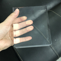 High transparent 40mm acrylic plate red and blue colored plexiglass plate isolation plate custom processing cutting uv laser