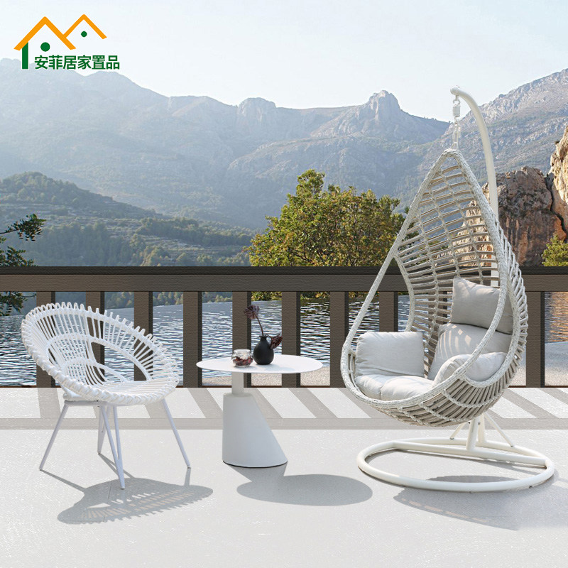 Swing Set Lift Chair Balcony Cradle chair Leisure chair Home Nacelle Rattan Chair Rocking Chair Indoor Net Red Girl Cradle Chair