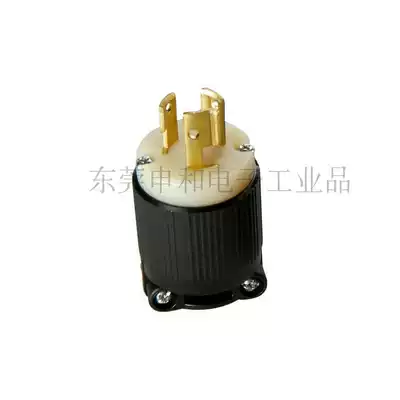 NEMA American industrial plug J-705 J-707 generator anti-drop plug 15A 250V L6-15P