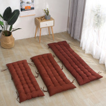 Thickened winter universal reclining chair pad folding chair pad rocking chair pad rattan chair pad tie long pad dismantling and washing lunch break pad