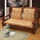 Đệm gỗ gụ đơn đệm mùa đông sang trọng cotton trắng đệm sofa gỗ rắn sofa đệm chống trượt dài đệm