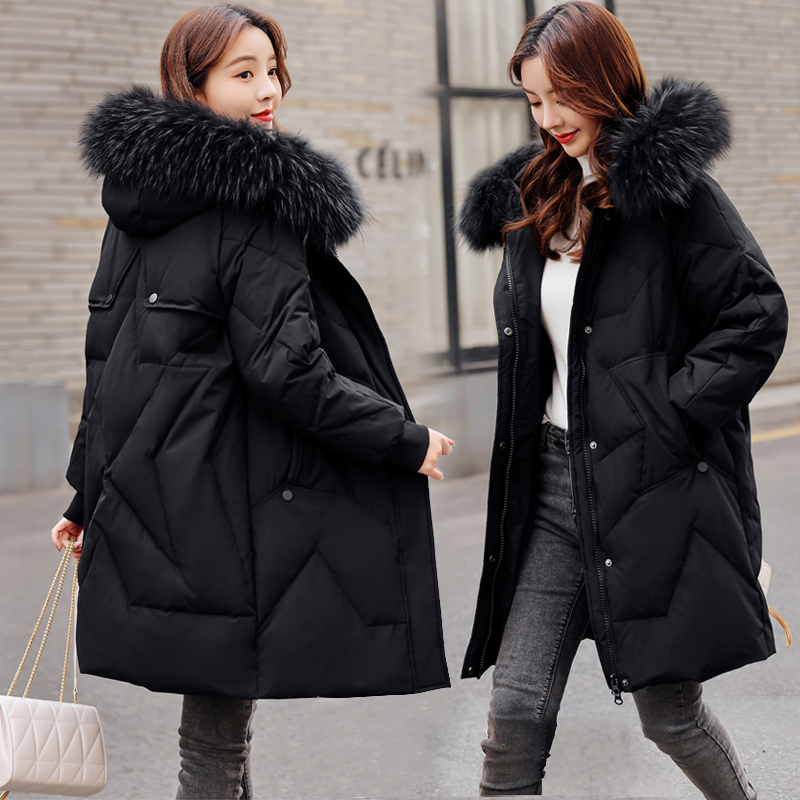 Extra Large Size down Jacket for Women 100kg Mid-Length Style for Plus-Size Women, Extra Large and Slimming, 2026 New Winter Coat Extra Large Size down Jacket for Women 100kg Mid-Length Style for Plus-Size Women, Extra Large and Slimming, 2026 New Winter Coat
