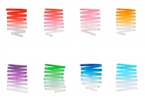 (In stock)Yi Zhuo domestic rhythmic gymnastics gradient color tape 5m6m does not include sticks