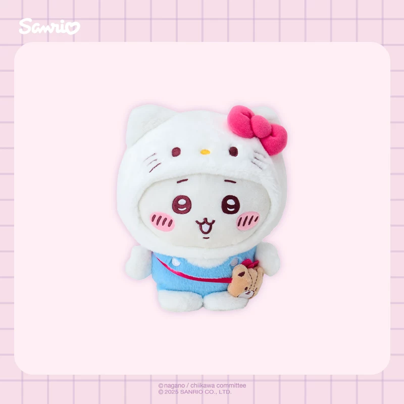 【Импорт】Sanrio Sanrio Chiikawa ко-брендированная серия Pudding Dog Merlot кукла на день рождения подарок