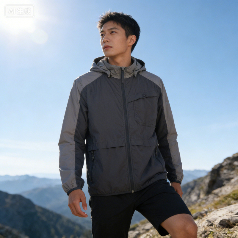 25 Spring and Summer New Columbia Outdoor Men's Casual Comfortable Skin Jacket Lightweight Jacket Xe3245
