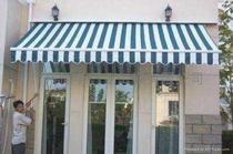 Sunshade awning hand-cranked awning canopy interior decoration canopy French watermelon canopy trapezoidal electric telescopic canopy