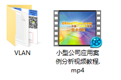 小型公司VLAN应用案例分析视频教程
