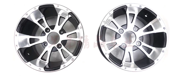 ATV tất cả 8-10-12-14 inch bánh xe nhôm karting xe tay ga mở rộng vành bánh xe sửa đổi - Vành xe máy