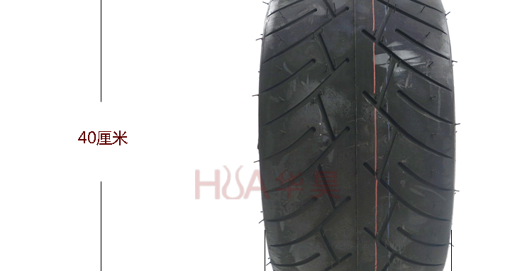 Lốp xe địa hình 205 30-10-12 WISP Qiaofu Xe tay ga được sửa đổi rộng lốp không săm xe máy