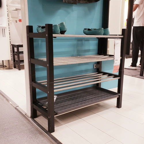 IKEA Tusig полка для обуви, стеллаж для прихожей, обувной шкаф, прихожая, стойка для хранения обуви, табурет, подлинная