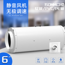 Sheng Shida Frequency Conversion Piping Blower 6 Inch 8 Inch 10 inch Promise throttle DC exhaust fan Low noise ventilation