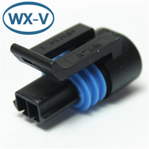 B05107F00B6-1 domestic 2-hole female sheath connector plug-in waterproof male and female connector socket car Electric