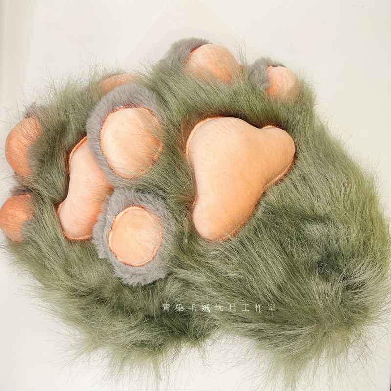 furry福瑞/兽装 二次元漫展可爱猫爪兽装手套肉垫发声cosplay兽爪成品fursuit爪子