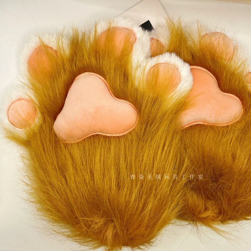 furry福瑞/兽装 二次元漫展可爱猫爪兽装手套肉垫发声cosplay兽爪成品fursuit爪子