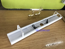 Desk low socket slot Desktop cable box U-slot cable slot 86 panel socket Desk cable box