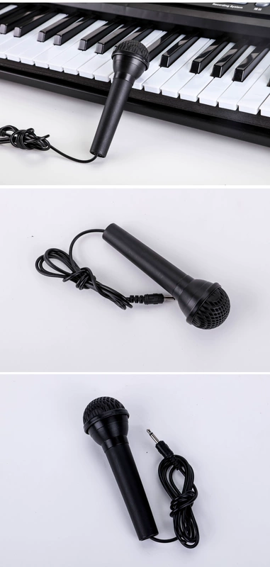 Bàn phím micro karaoke âm nhạc microphone trẻ sơ sinh trẻ em hát cụ với dòng bé giáo dục sớm đồ chơi lúa mì đồ chơi cho bé sơ sinh