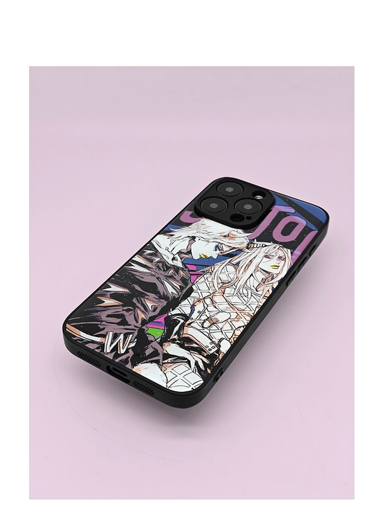 JoJo’s Bizarre Adventure Diego Funny Valentine Purple Art iPhone Case