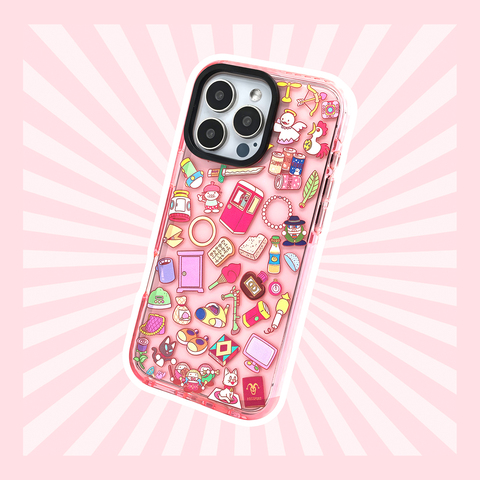 Cartoon Illustration 17/16 Pro Max For Girls iPhone Case