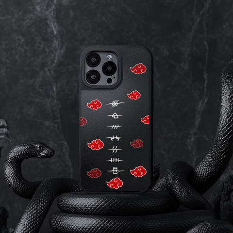 Akatsuki Clouds Clan Symbols Naruto iPhone Case