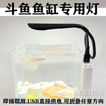 Douyu special light small fish tank LED lighting aquarium USB straight insert super bright energy-saving aquatic lantern half-month training