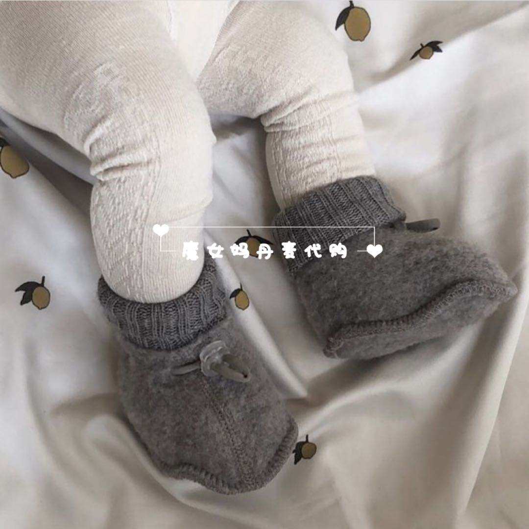 Spot Denmark JOHA Infant Baby Melinu Wool Gloves Foot Sleeve Baby Shoes Pure Wool Warm