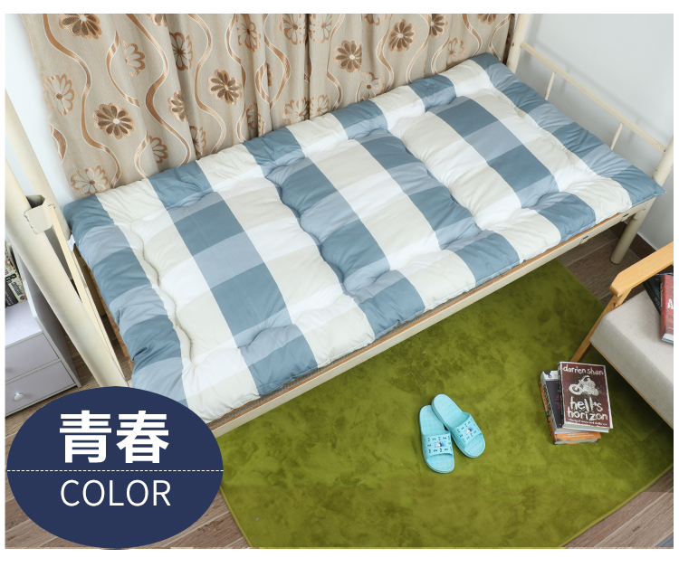 Nệm sinh viên dày đơn 0,9m giường ký túc xá bọ cạp 1,21,5 / 1,8 mét đôi đệm ấm sàn đôi nệm lò xo giá rẻ