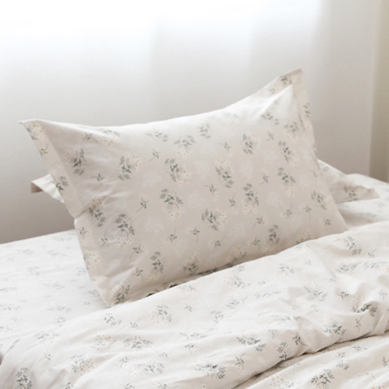 Pillowcase single piece 30×50cm48*74 Chen Xiang fresh floral cotton single cotton children's pillowcase small size