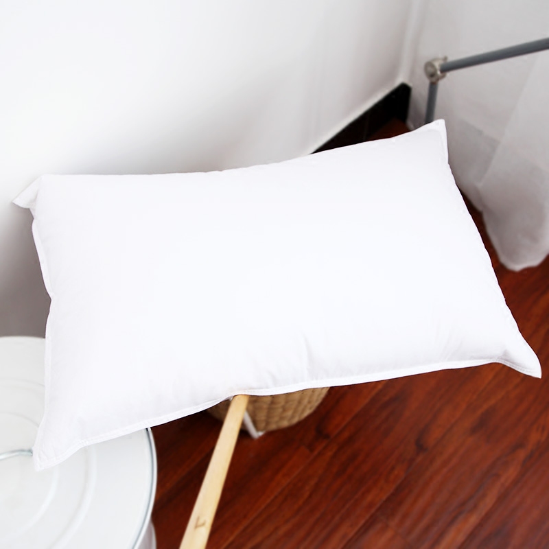 AFISH TANGG Hotel Pillow Soft Pillow Core High Rebound Not Deformed Pure Cotton Feather Velvet Pillow Pair of 2