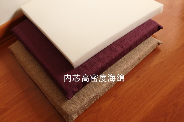 [Đặc biệt hàng ngày] vải lanh bọc đệm dày ấm sinh viên đệm ghế sofa đệm dài băng ghế tùy chỉnh mẫu đệm ghế sofa gỗ đẹp
