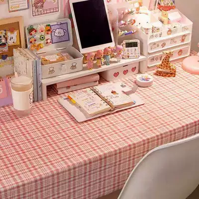 Net red ins girl Heart Book tablecloth setting background cloth Nordic Plaid tablecloth cloth art stall cloth picnic cloth