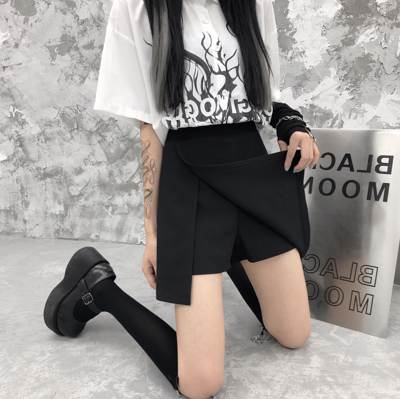 Large-yard women's wear summer dress design net red suit short dress female fat sister in super fire temperament skirt tide