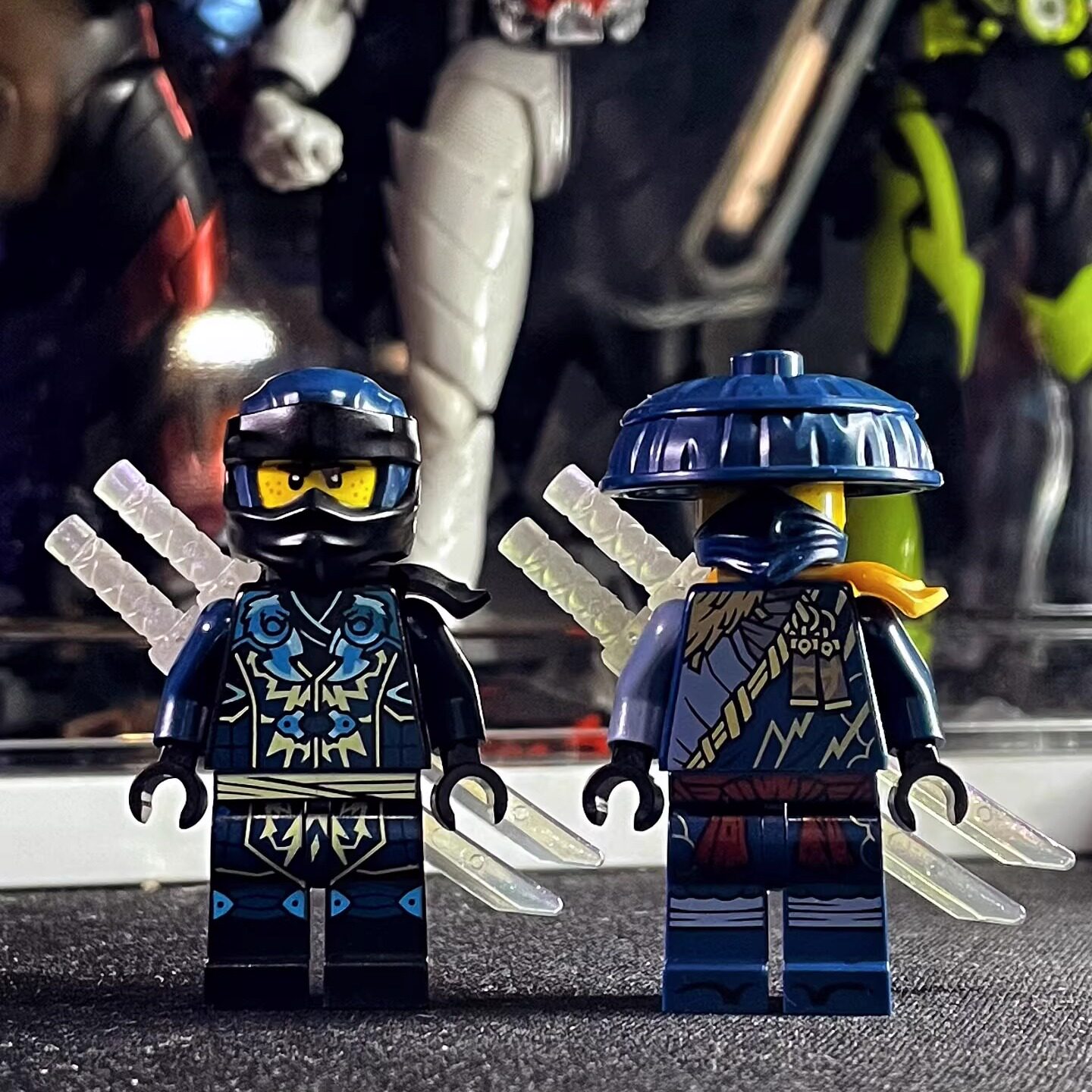绝版2025新品LE高幻影忍者浪人杰归来：新一代杰全套积木黑暗杰组，你还