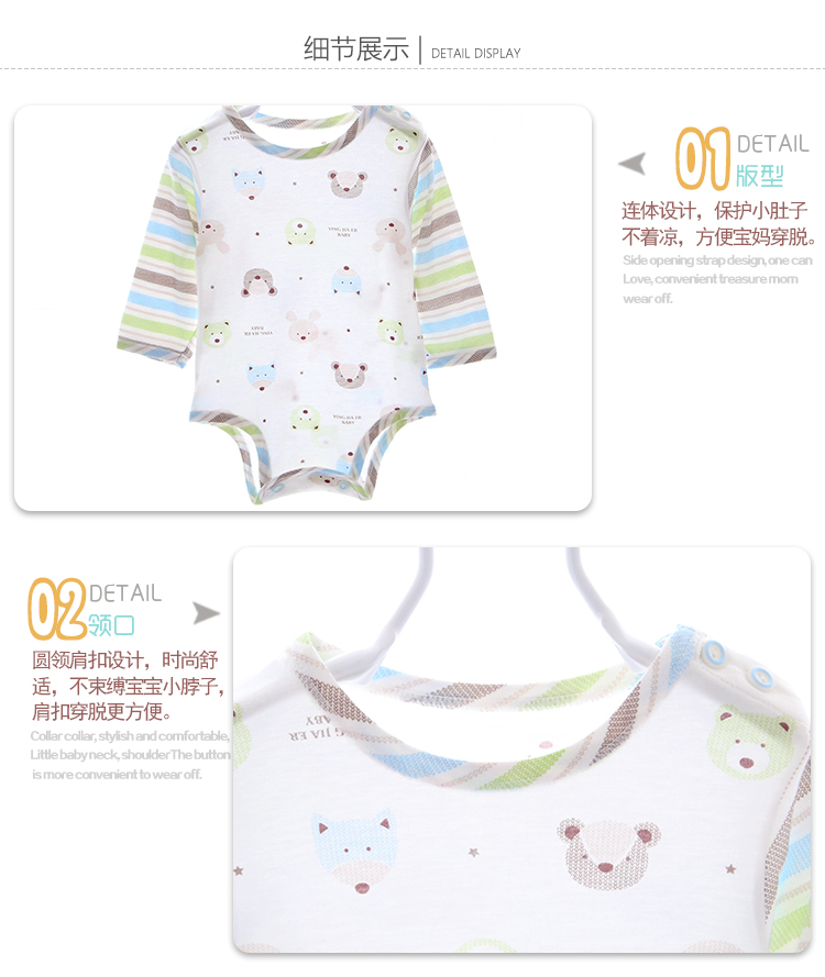 Bé tam giác quần áo ngắn tay mùa hè cotton sơ sinh túi rắm quần áo phần mỏng romper nam giới và phụ nữ bé onesies body suit cho bé
