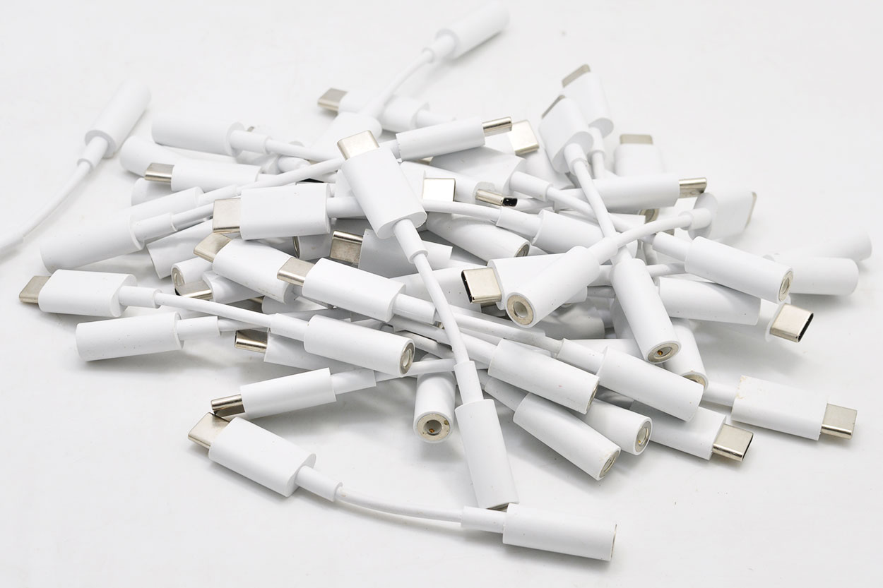 Google Pixel Slate USB-C to 3 5mm headphone adapter adapter adapter cable converter head DAC DIY