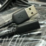 Черный порт USB-A длиной 1,5 метра с гнездом USB-C Кабель для передачи данных USB2.0 Удлинительный кабель порта USB-C