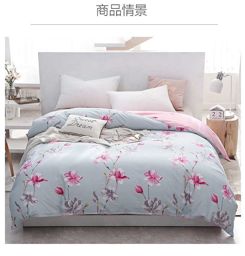 đậu đỏ bông chăn bông bộ duy nhất của đơn mảnh bông chăn quilt 200x230 sinh viên 1,5m - Quilt Covers 	chăn phao siêu nhẹ	