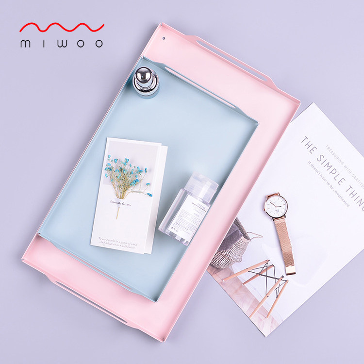 Nordic desktop to include pallet rectangular jewelry household pallet pallets household snack plate children's meal plate