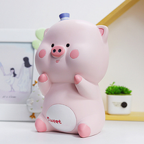 Tuk-tuk Piggy Bank Piggy Piggy Adult Deposit Money Pig Cartoon Cute Boy Girl Fun Child Savings Jar