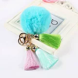 Ключи от машины, брелок, креативная сумка через плечо, плюшевая милая кукла, лиса, енот, Южная Корея