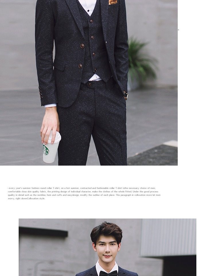 Costume homme en polyester pour automne - Ref 1556355 Image 27