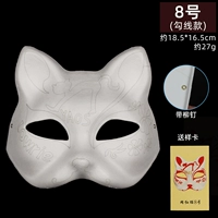 Кошачья линия № 8-крючка (карта образца)