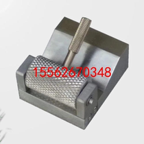 Rubber eccentric wheel stretch test clamp _ rubber sheet pressing type structure stretch tooling _ eccentric wheel furniture
