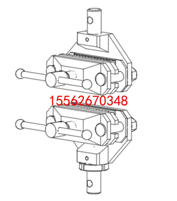 Packaging Materials Plastic Film Cloth Tensile Test Fixtures