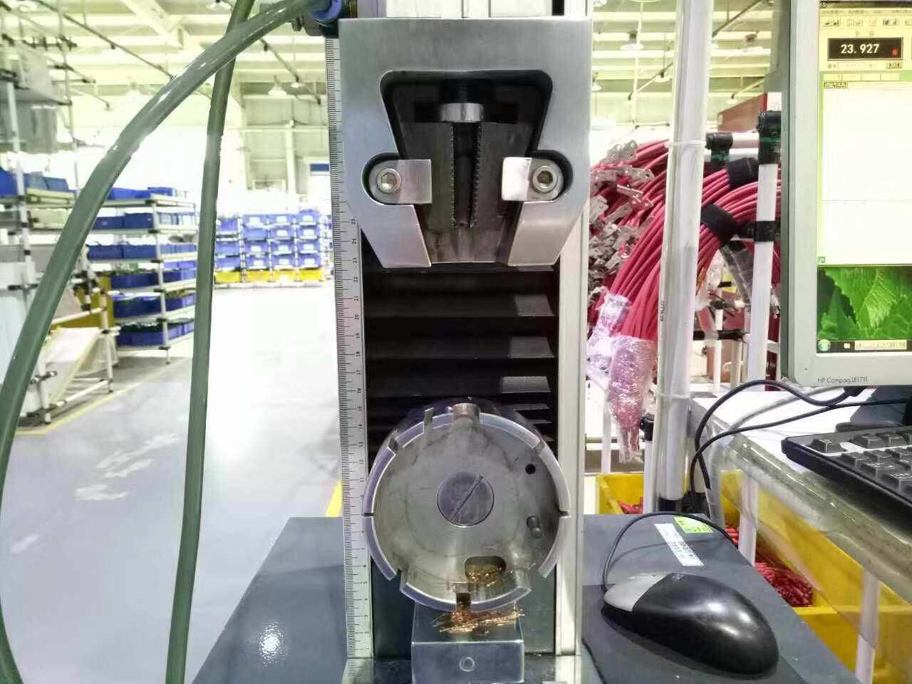 Terminal stretch test fixture_terminal drawing tensile force test tooling_terminal stretch AIDS spot