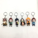 Мультяшный брелок, силиконовая двусторонная подвеска из ПВХ