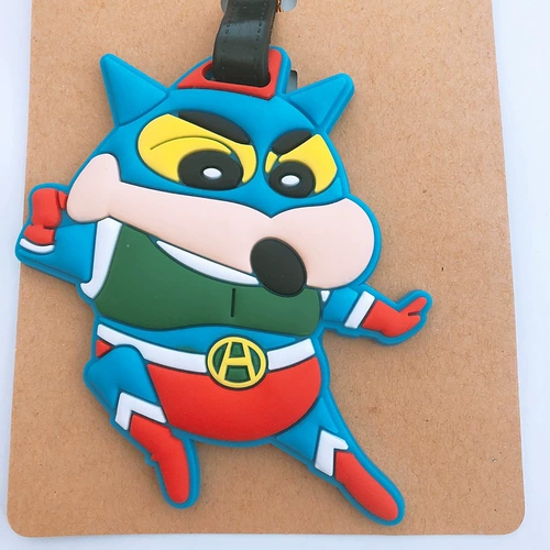 Мелки, мультяшная багажная бирка, подвеска для путешествий, чемодан, креативный аксессуар