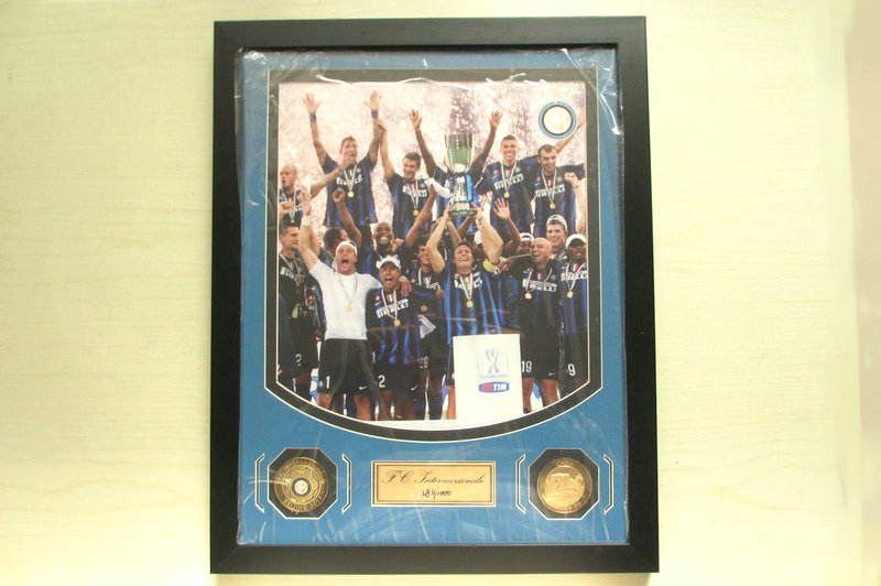 AC Inter Milan Champion Photo Commemorative Coin with a limited number of 1000