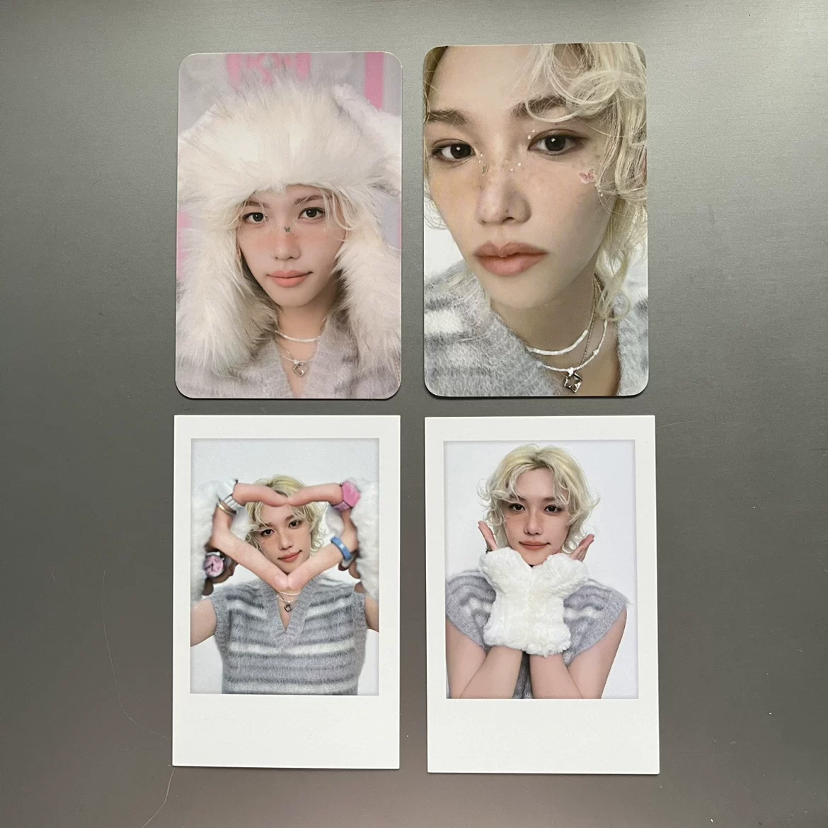 Набор фотокарт (Stray Kids) оригинальные маленькие фан-карты, разные участники, 12×8×2,1 см, 0,06 кг