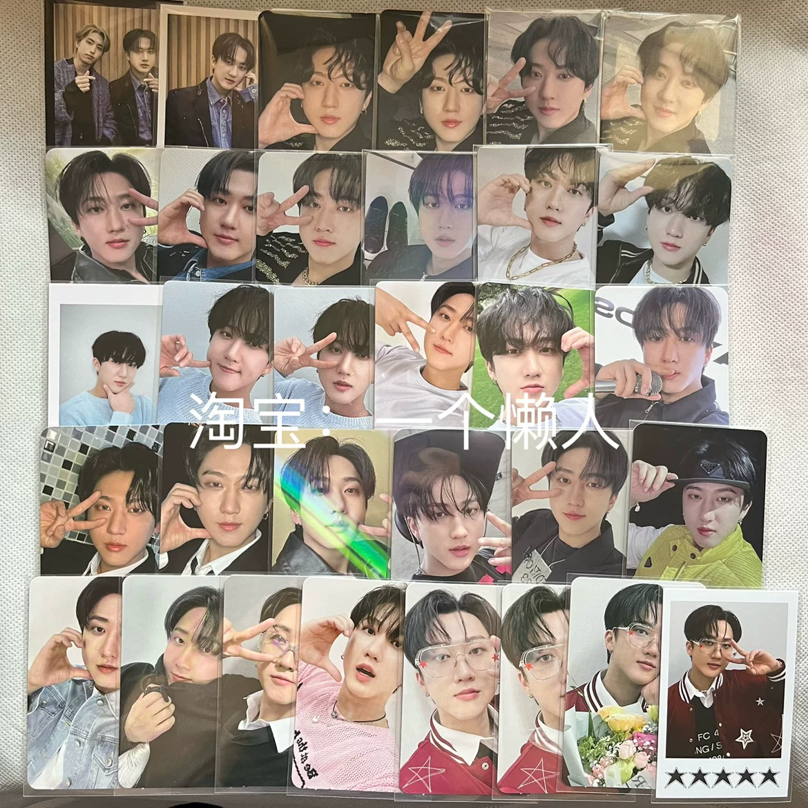 Партия подлинная бесплатная доставка фанаты Straykids SKZ обычные три или пять звезд Li Longfang Felix Carter Карточка